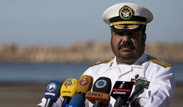 البحرية الايرانية: نتواجد في مختلف نقاط المياه الدولية الحرة