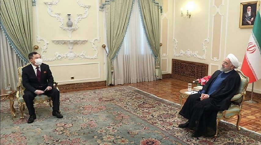 الرئيس الايراني: نقف بصلابة في مواجهة اطماع وغطرسة اميركا