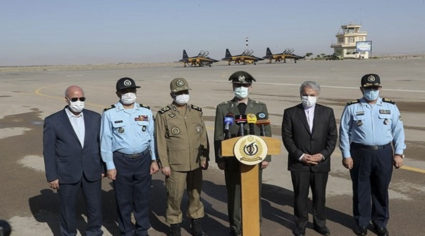 مراسم تسليم مقاتلات " كوثر" الى القوة الجوية الايرانية