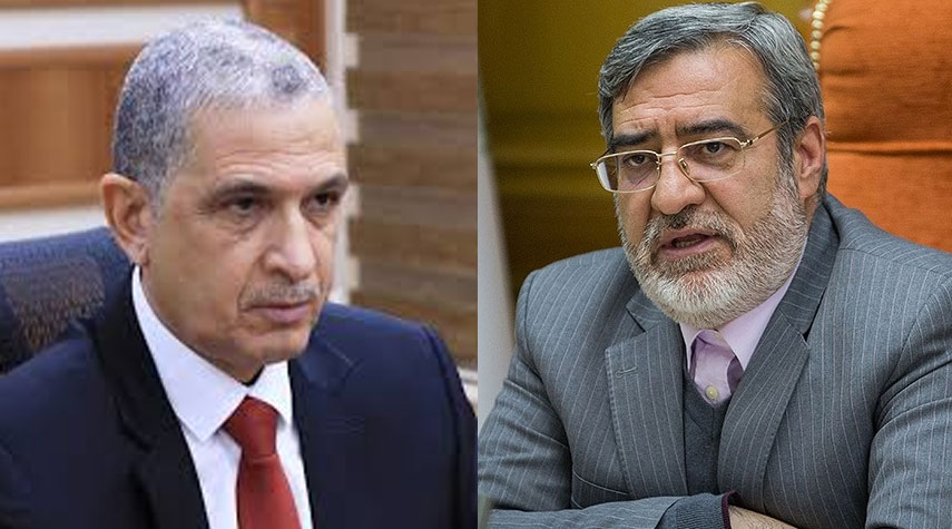 محادثات هاتفية مهمة بين وزير الداخلية الايراني ونظيره العراقي