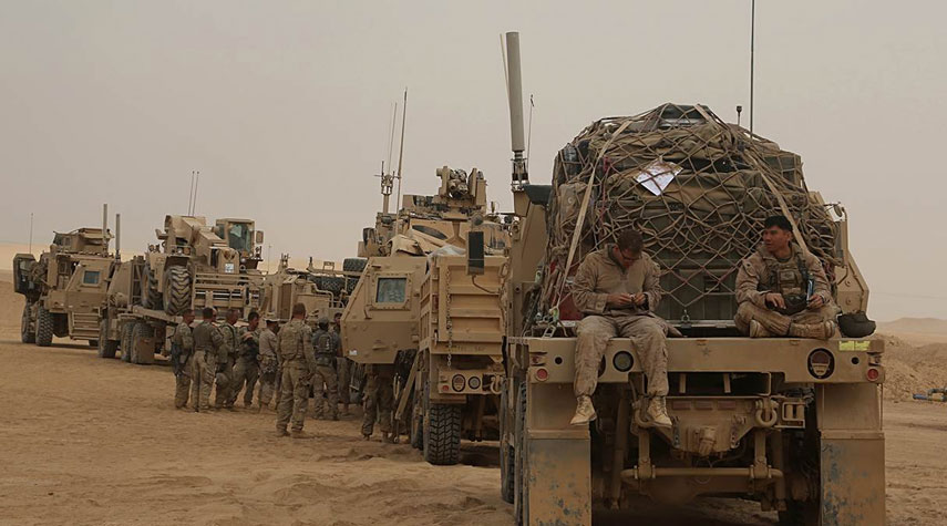 التحالف الامريكي يقلّص عدد أفراده في العراق