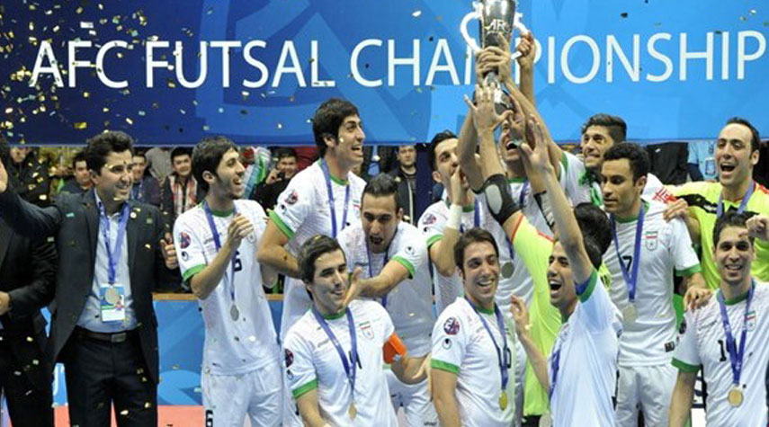 منتخب ايران لكرة الصالات يواصل تصدره قارة اسيا