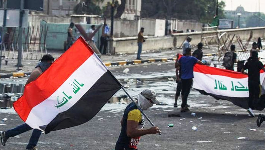 أنباء عن تظاهرات على حدود بغداد وسقوط قتلى وجرحى