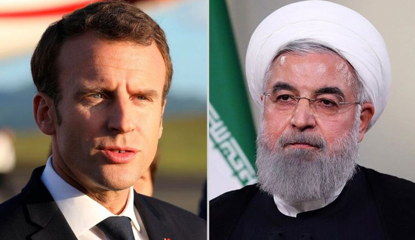 الرئيس الايراني: نأمل بتطوير العلاقات مع فرنسا في ظل حسن التفاهم