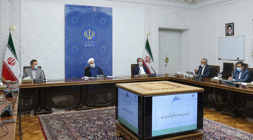 روحاني: إدارة البلاد اظهرت قدرة الشعب الايراني أمام أمريكا 
