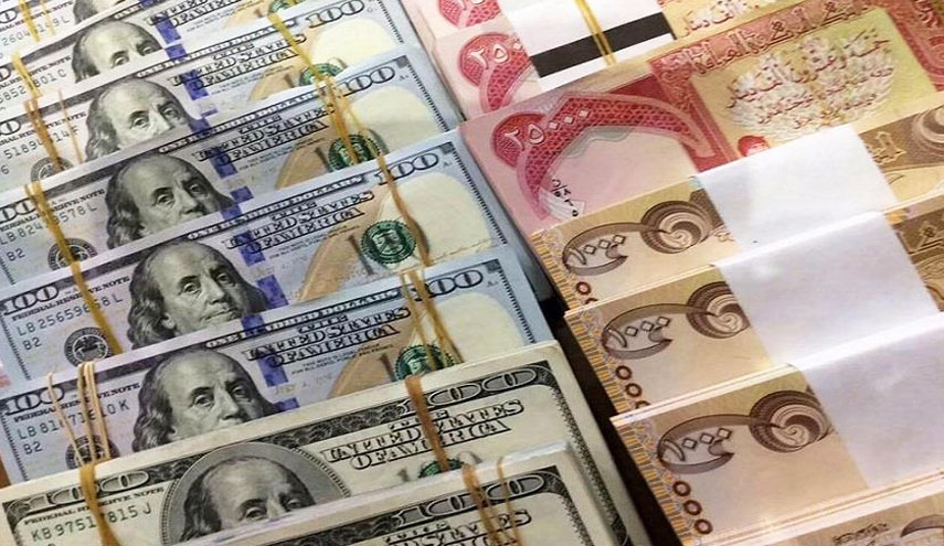 انخفاض سعر صرف الدولار أمام الدينار العراقي 