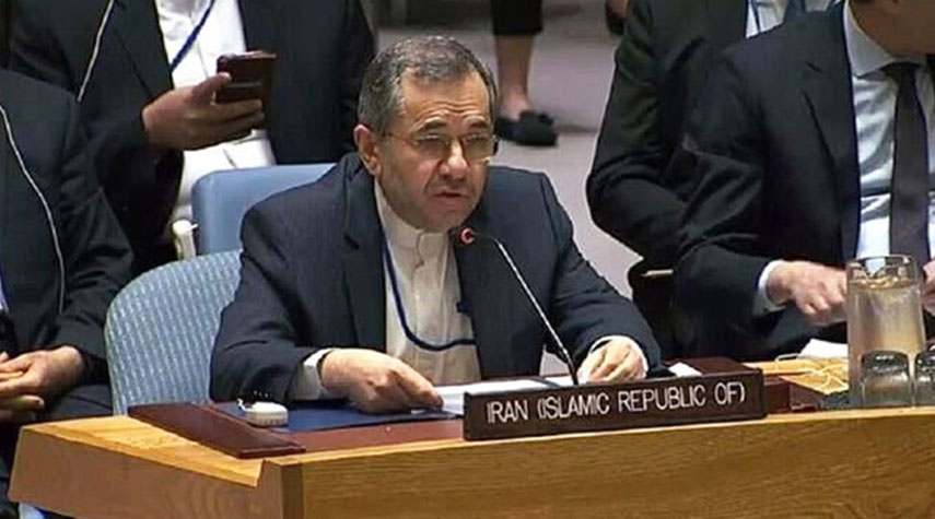 ممثل ايران في الامم المتحدة: اميركا لاتزال تنتهك القرار 2231