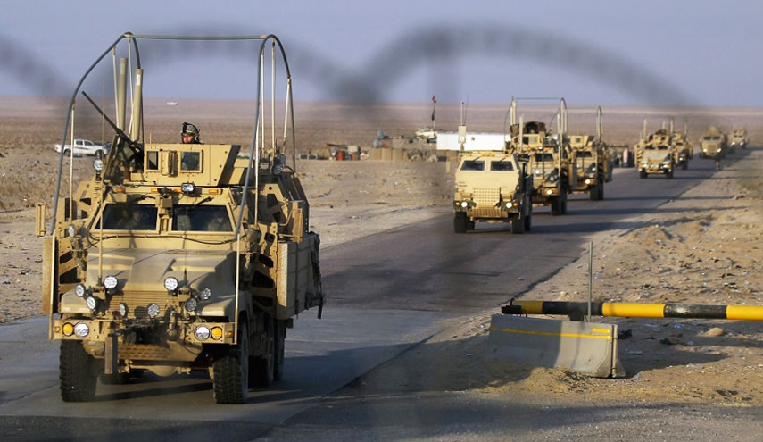 استهداف رتل يحمل تجهيزات عسكرية للسفارة الاميركية ببغداد 