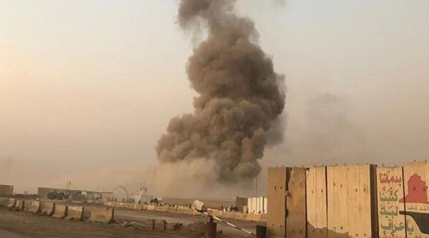 انفجارات في قاعدة الصقر جنوبي بغداد