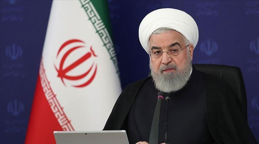 روحاني يوضح سبب صمود الشعب الايراني أمام الولايات المتحدة