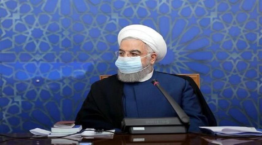 الرئيس روحاني : العدو لم يستطع ايقاف صادرات إيران