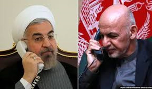 الرئيس روحاني يؤكد على عزم إيران على تعزيز العلاقات مع أفغانستان