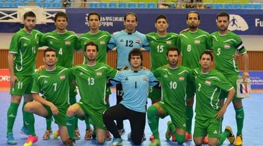 العراق يشارك ببطولة إيران الدولية لكرة الصالات