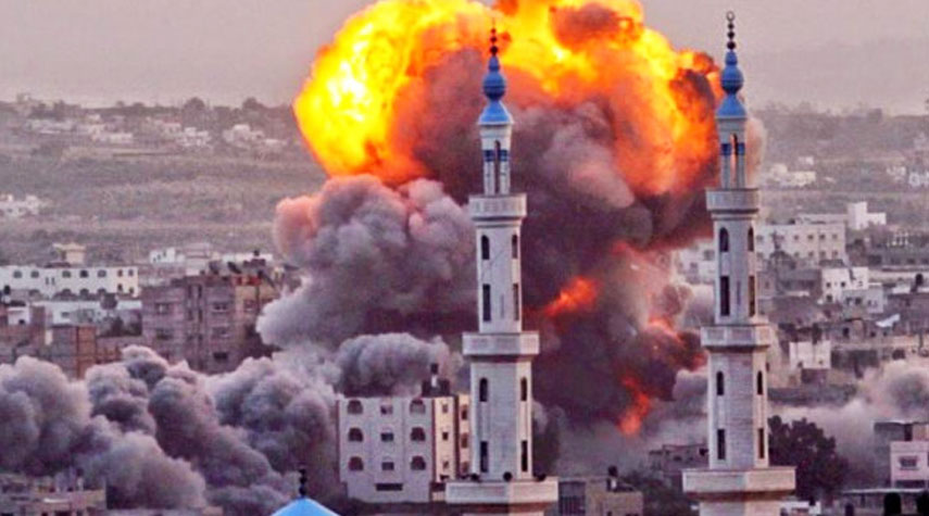 طائرات الاحتلال الصهيوني تقصف عدة أهداف في غزة