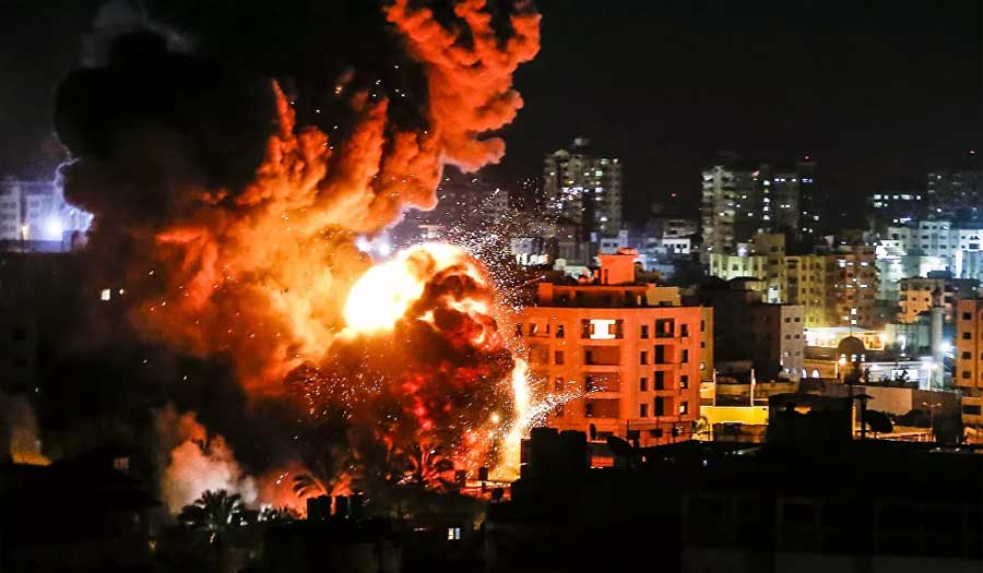 الاحتلال يقصف مواقع للمقاومة في غزة