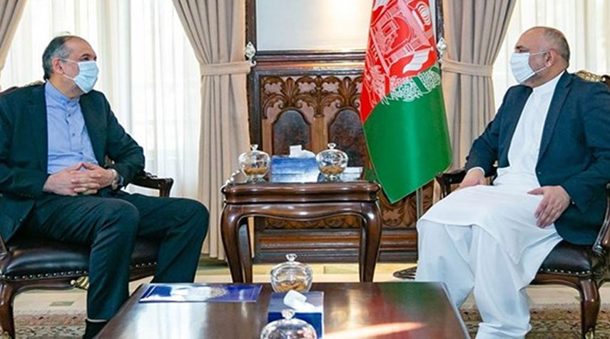 ايران تدعم محادثات السلام في افغانستان
