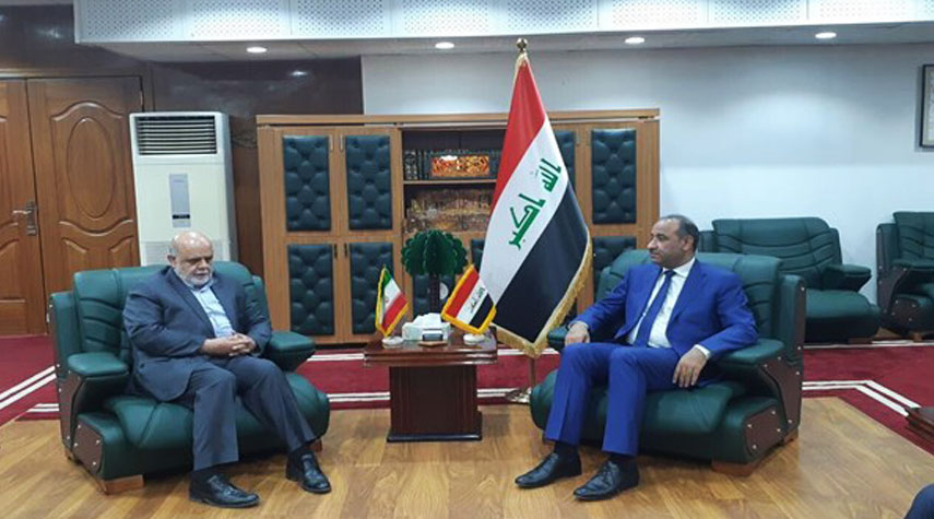 وزير الثقافة العراقي والسفير الايراني يبحثان التعاون الثقافي