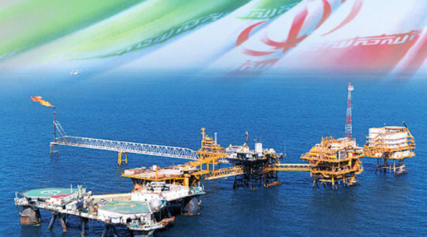 ايران تبدأ باستخراج الغاز من منصة بحرية مشتركة مع قطر