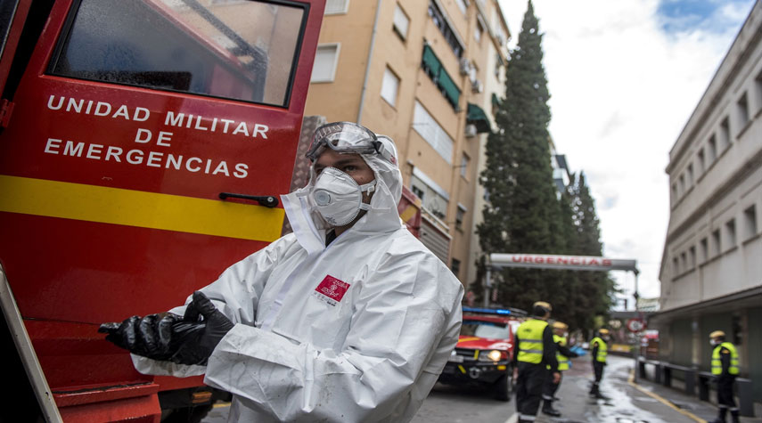 إسبانيا تسجل 2060 إصابة جديدة بفيروس كورونا