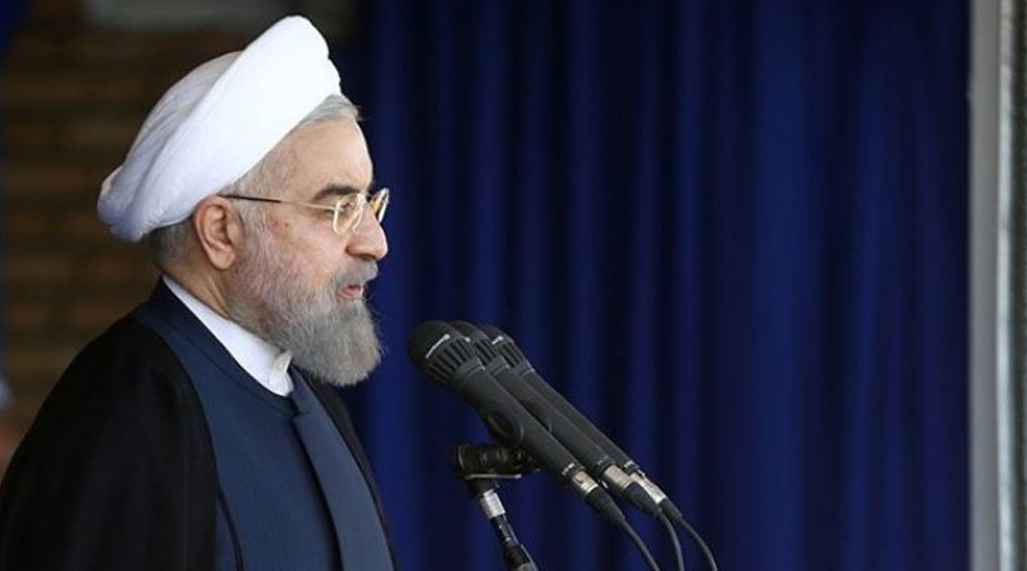 الرئيس روحاني : فشل المخطط الامريكي كان بفعل صمود الشعب الايراني