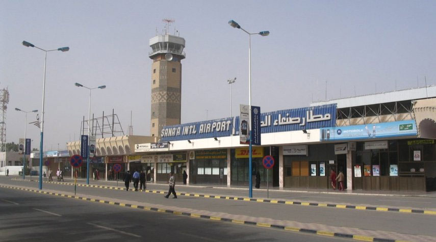 توقف خدمات مطار صنعاء الدولي أمام الرحلات الأممية..والسبب..