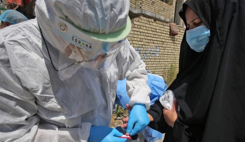 العراق يعلن تراجع اعداد الاصابات بفيروس كورونا