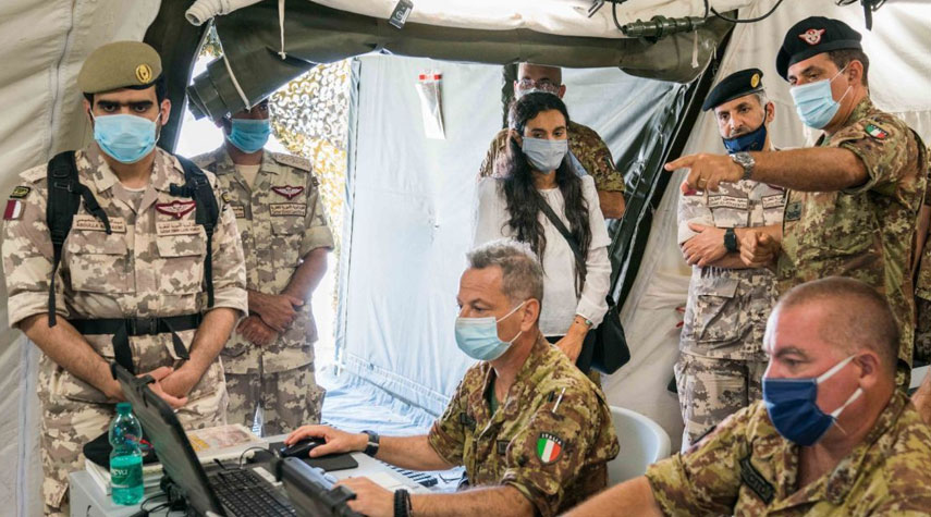 تقرير يكشف عن تعاون عسكري بين إيطاليا وقطر