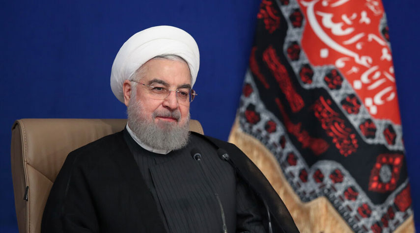 الرئيس روحاني: ايران لم ولن ترضخ لغطرسة اميركا ابدا