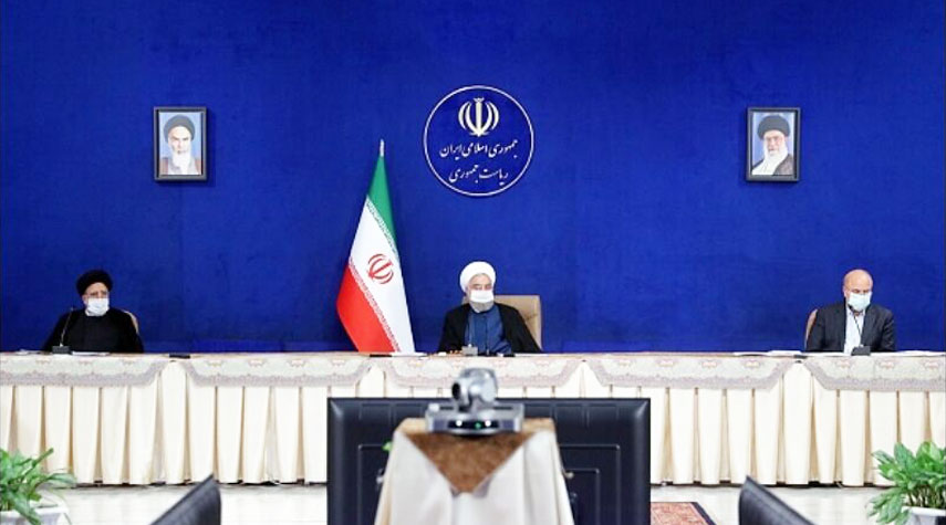  الرئيس الايراني: سنحقق ازدهار الانتاج ضمن موازنة هذا العام