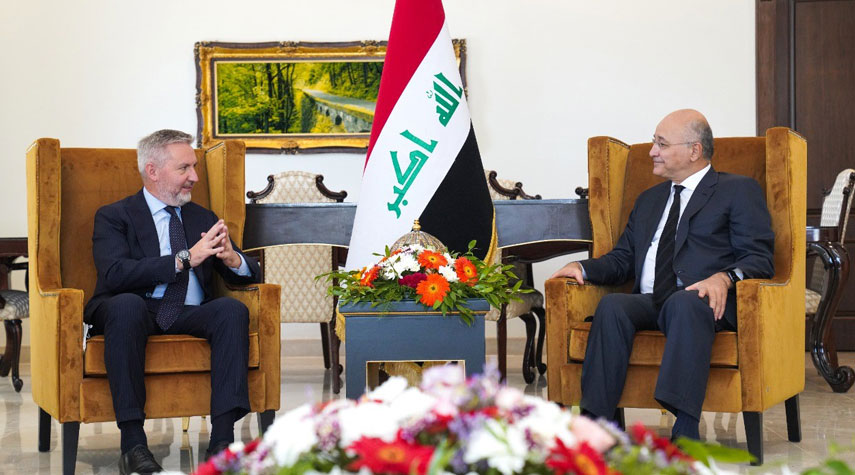 الرئيس العراقي: نرفض أن يكون العراق ساحة لتصفية الحسابات