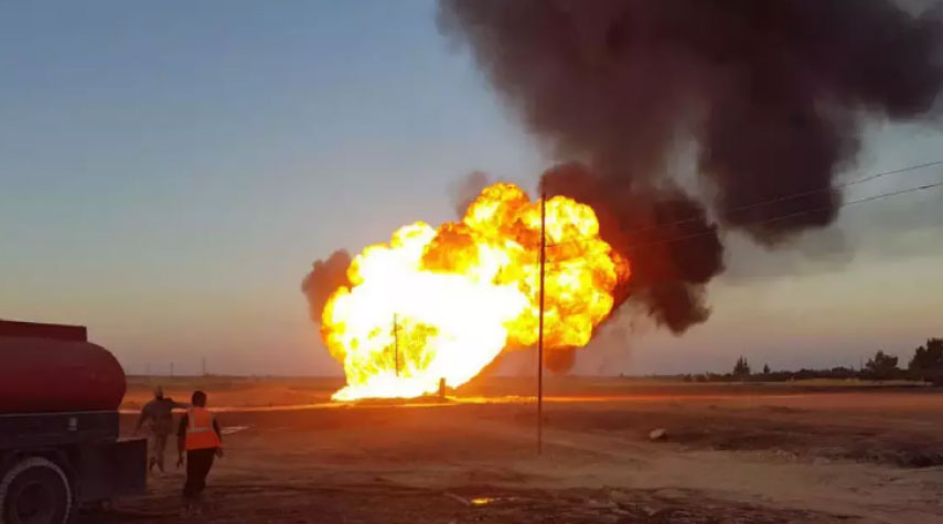 سوريا تكشف تفاصيل انفجار خط الغاز بالحسكة