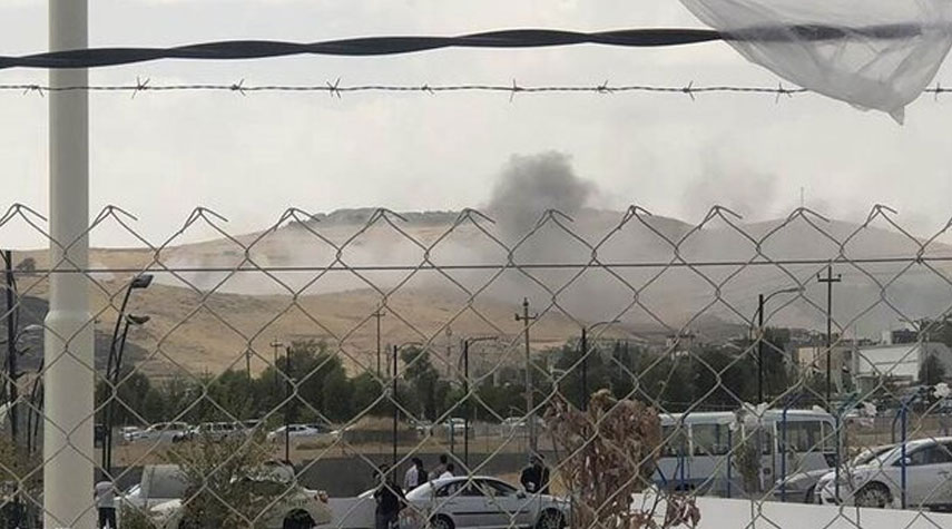 انفجار داخل مقر لقوات البيشمركة في السليمانية شمال العراق