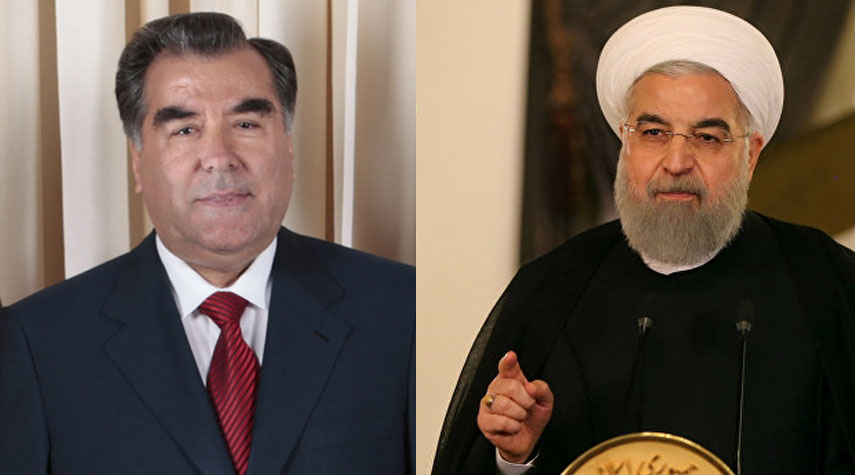 بمناسبة إعادة انتخابة رئيساً لطاجيكستان، روحاني يهنئ امامعلي رحمان
