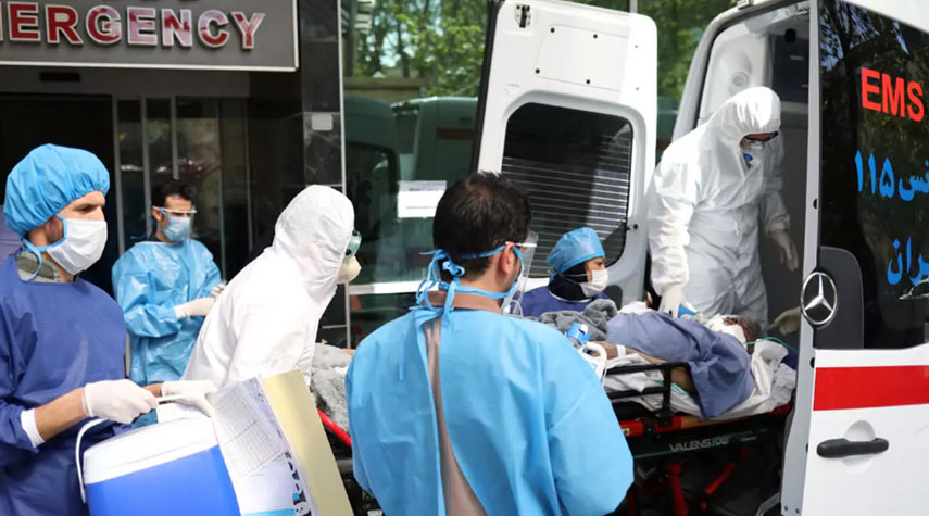 كم عدد شهداء الكوادر الطبية الايرانية بسبب وباء كورونا؟