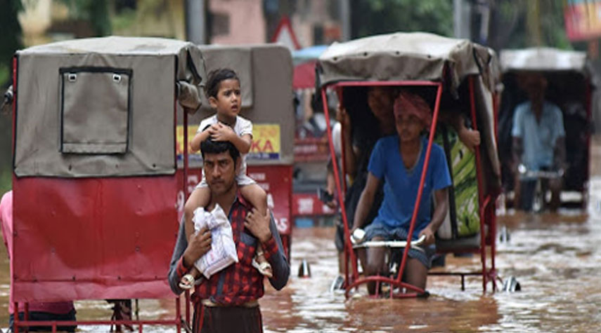 امطار غزيرة في الهند ومصرع العشرات