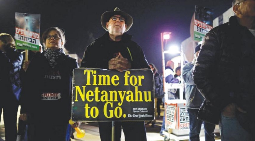 القدس المحتلة... تجدد المظاهرات ضد بنيامين نتنياهو
