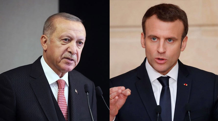 الرئيس التركي: الرئيس الفرنسي يحتاج إلى "علاج عقلي"