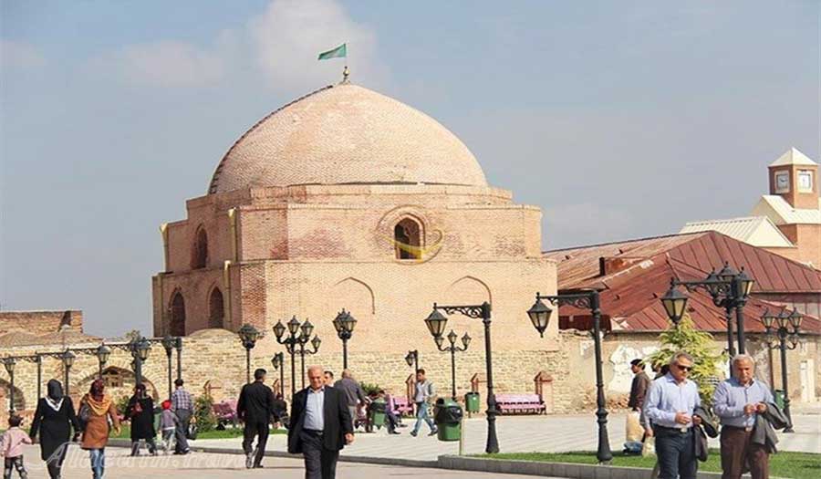 جامع أرومية، من روائع المعماري الإسلامي 