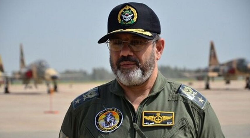 مناورة للقوة الجوية للجيش الإيراني يوم الاثنين