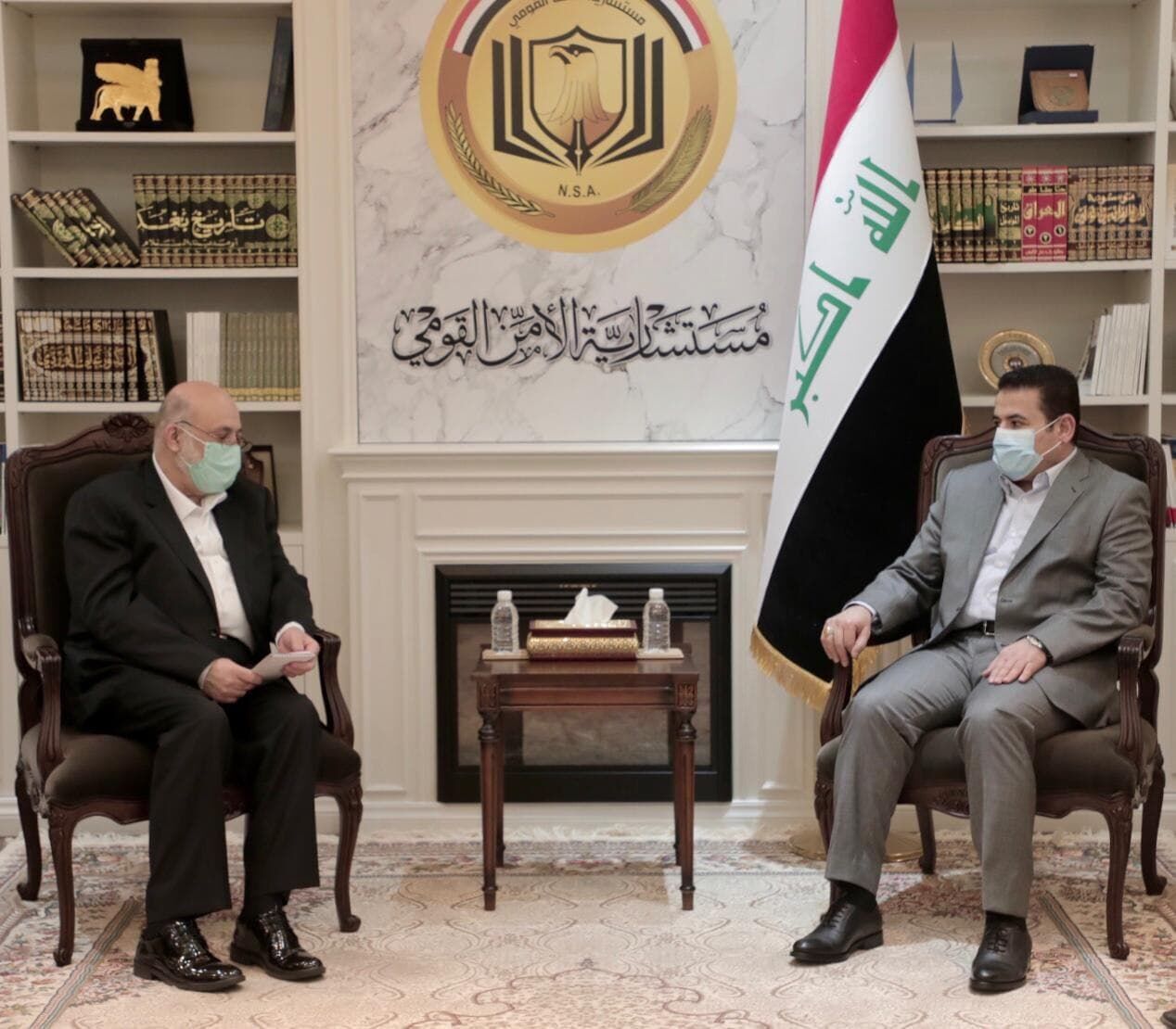 نائب وزير الدفاع الايراني ومستشار الامن الوطني العراقي يلتقيان في بغداد