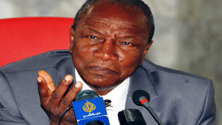غينيا تعلن فوز كوندي بالانتخابات الرئاسية