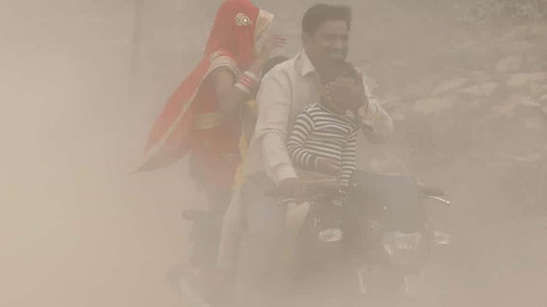 تلوث حاد في هواء العاصمة الهندية