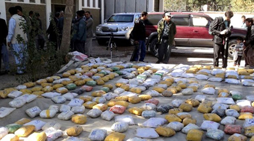 كشف شحنة كبيرة من المخدرات في جنوب شرق ايران
