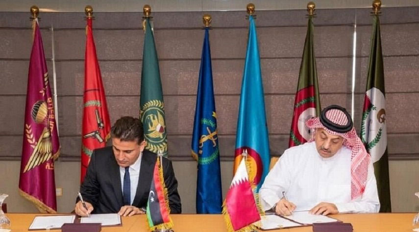 توقيع اتفاقية عسكرية بين قطر وحكومة الوفاق الليبية