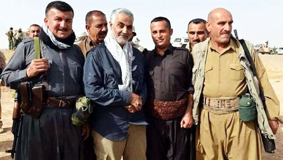 سياسي عراقي يؤكد ان الشهيد "سليماني" أنقذ أربيل من السقوط بيد "داعش"
