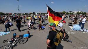 احتجاجات في برلين تؤدي لإصابة 9 من الشرطة واحتجاز 190 متظاهرا