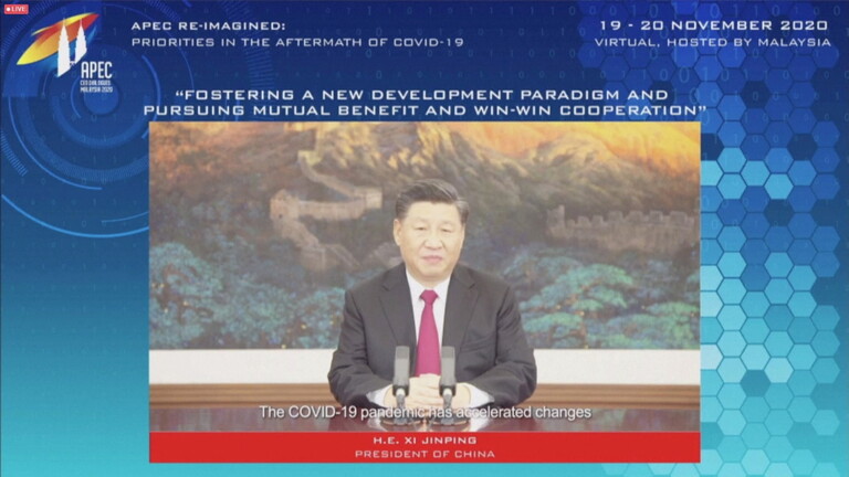 الرئيس الصيني: سنواصل رفع راية الانفتاح والتعاون عاليا