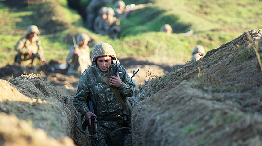 قوات اذربيجان تدخل مدينة آقدام في قره باغ