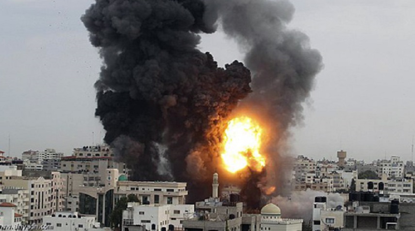 طائرات حربية صهيونية تشن عدوانا على قطاع غزة