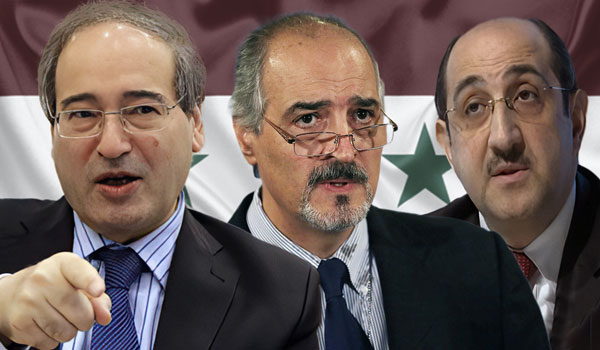المقداد وزيراً للخارجية السورية والجعفري نائباً له
